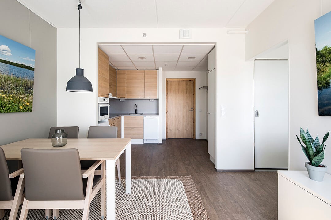 Elämänkaarikodit, apartment. Photo: Kuvio