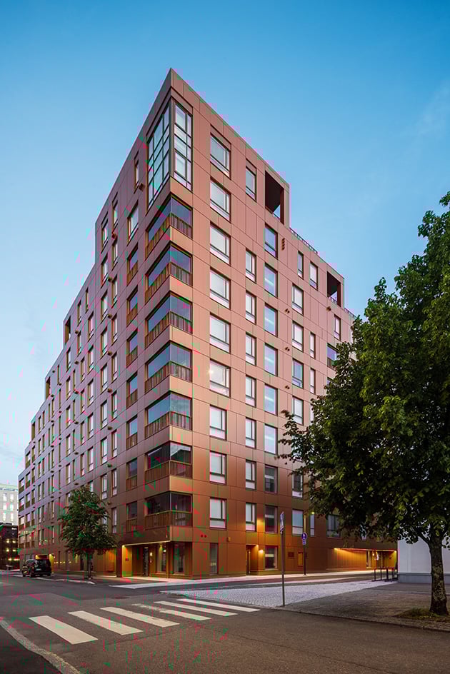 Ambra, facade. Photo: Kuvio
