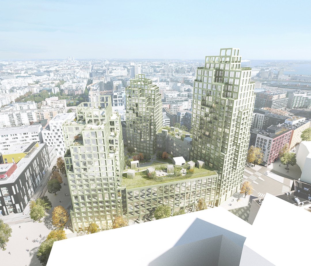 ONE Jätkän syke – Aerial Entire Block