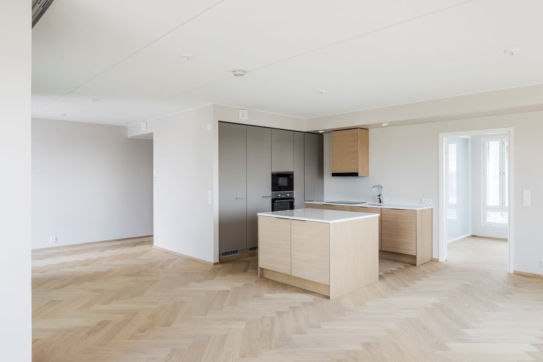 Dygden City Block, apartment view. Photo: Kuvio