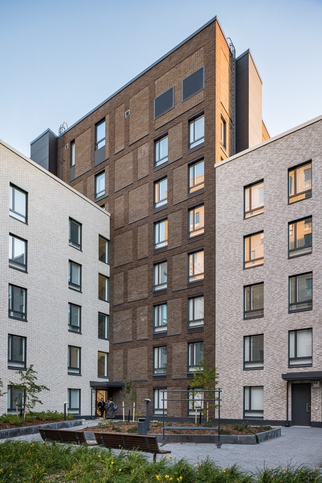Dygden City Block, facade. Photo: Kuvio