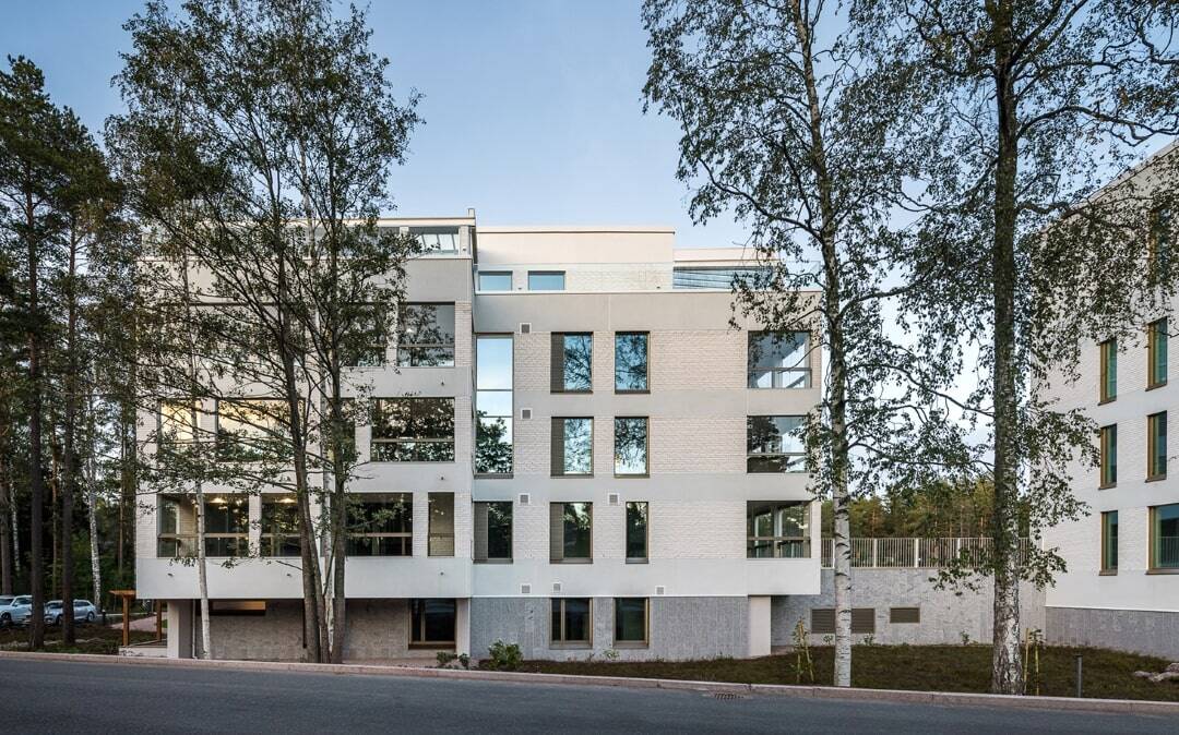 Haukilahden Merilinnake, facade. Photo: Kuvio