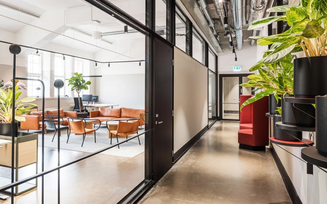 Red bull office, interior view. Photo: Kuvio