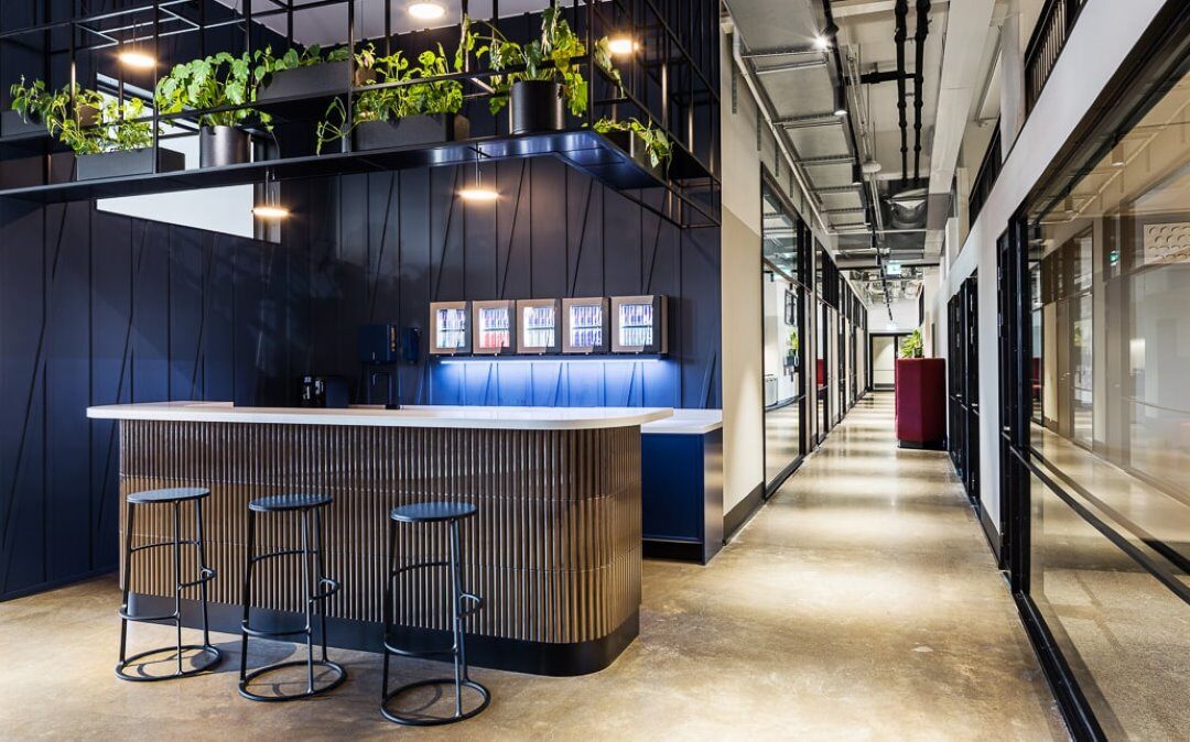 Red bull office, interior view. Photo: Kuvio