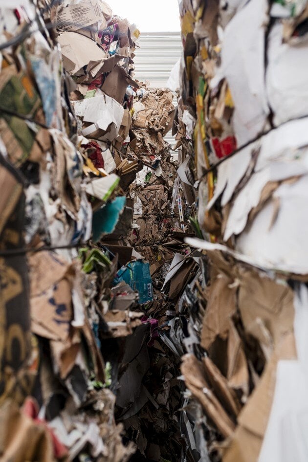 Viinikkala paper recycling plant. Photo: Kuvio