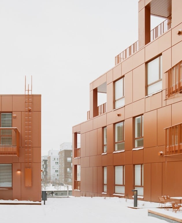 Ambra, view from courtyard. Photo: Kalle Kouhia