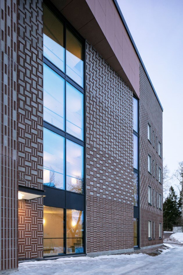 Hasakallion Helmi, facade. Photo: Kuvio