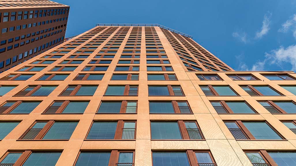 Hyperion and Atlas housing, facade. Photo: Kuvio