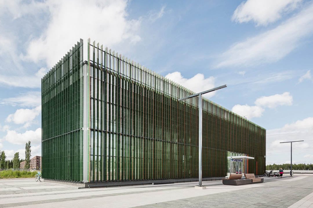 kivistö_railwaystation_greenfacade_photo_kuvio