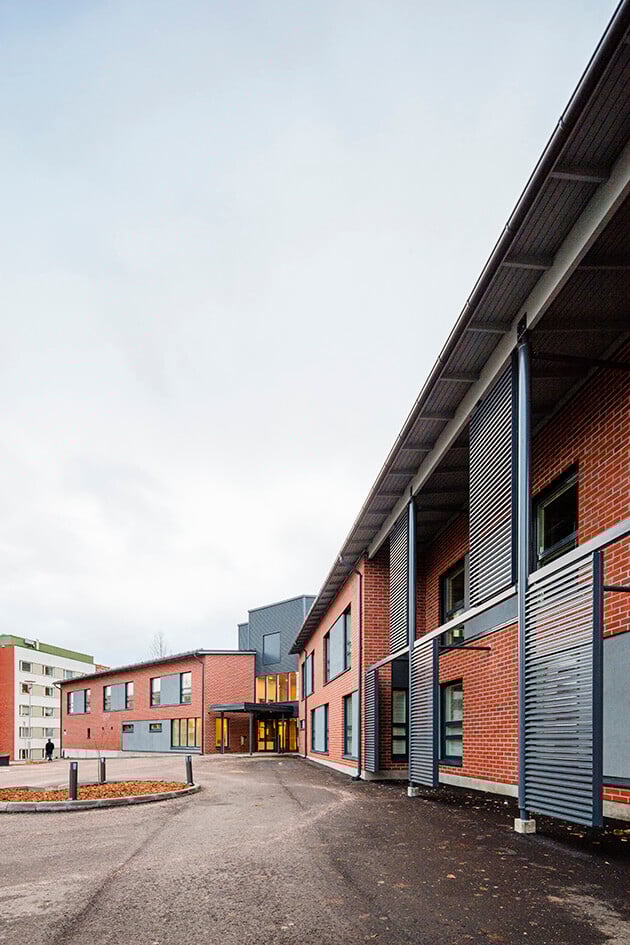 Lepola, vertical facade view. Photo: Kuvio