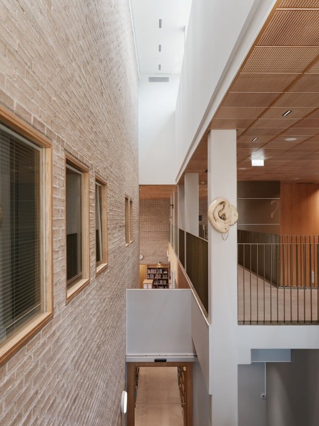 Monitoimitalo Riimi, interior view. Photo: Kuvio