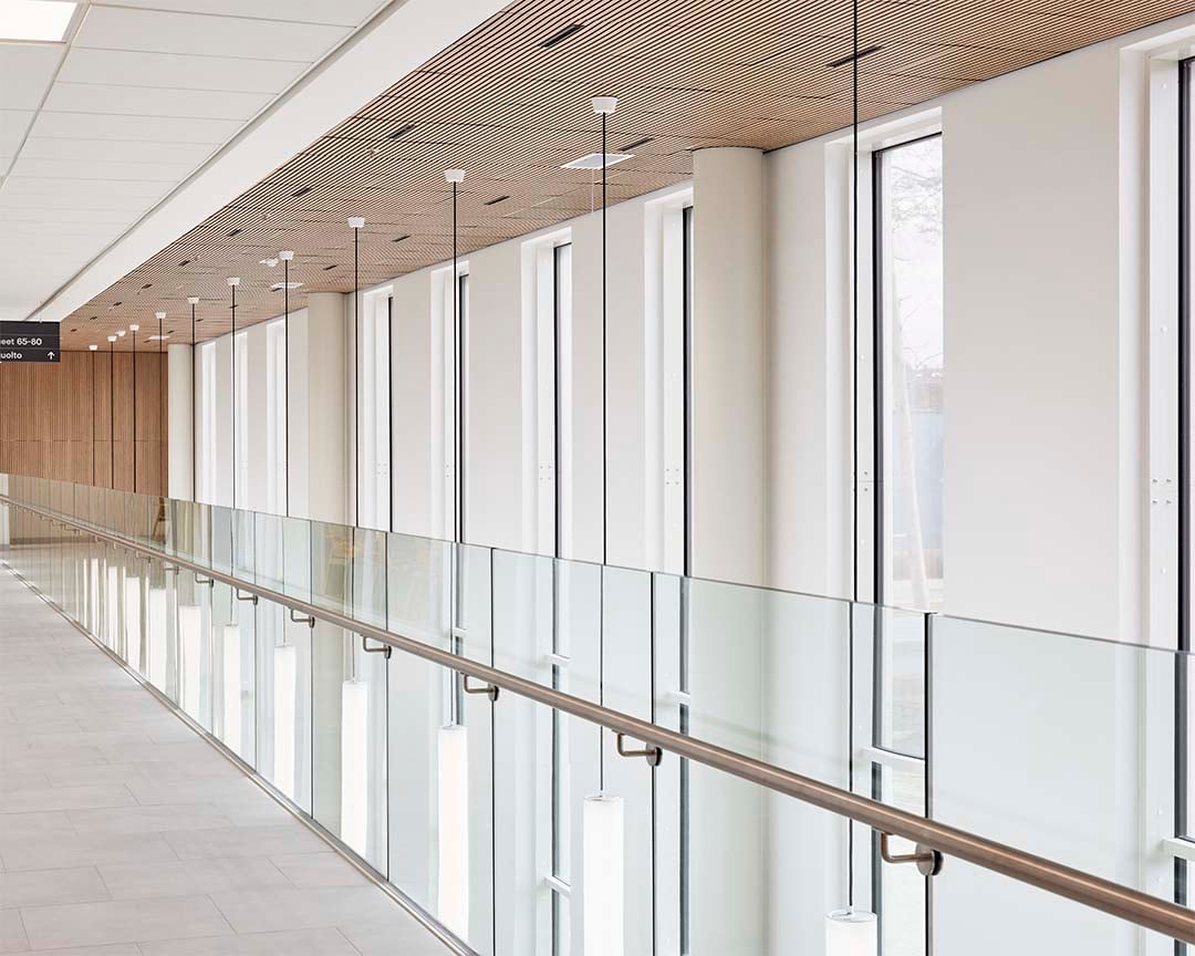 Ratamo center, inside view. Photo: Tuomas Uusheimo