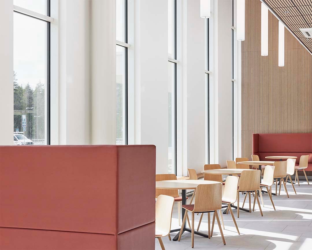 Ratamo center, inside view. Photo: Tuomas Uusheimo