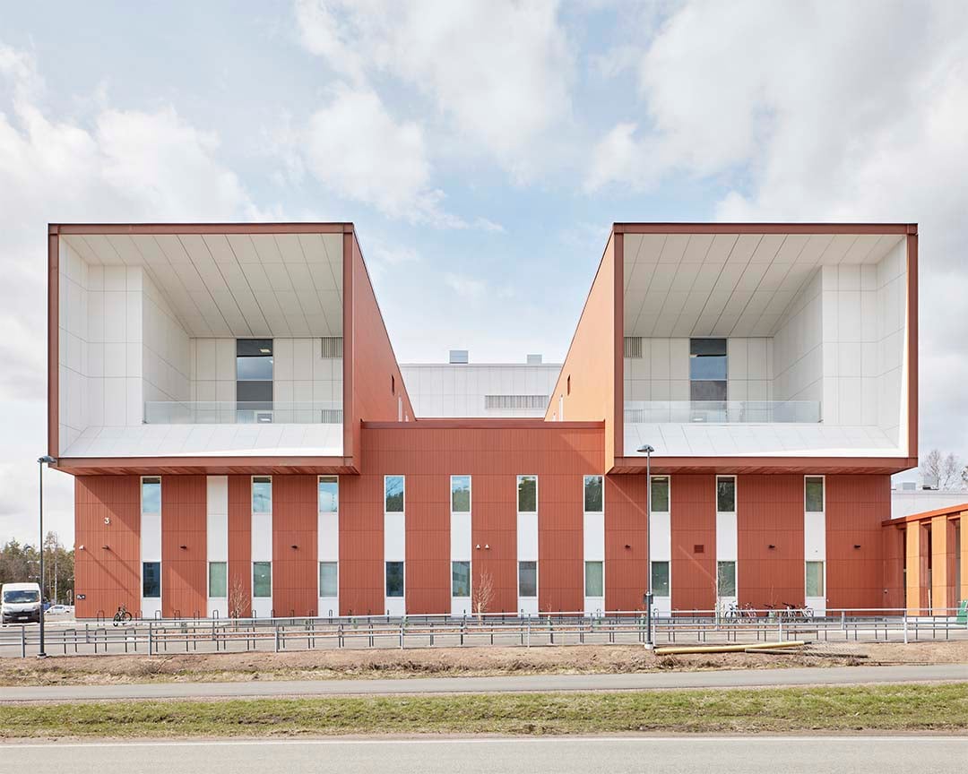 Ratamo center, outside view. Photo: Tuomas Uusheimo