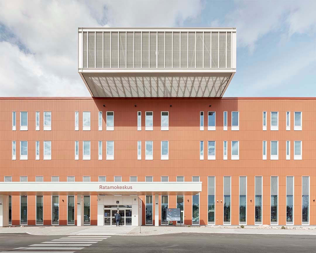 Ratamo center, outside view. Photo: Tuomas Uusheimo