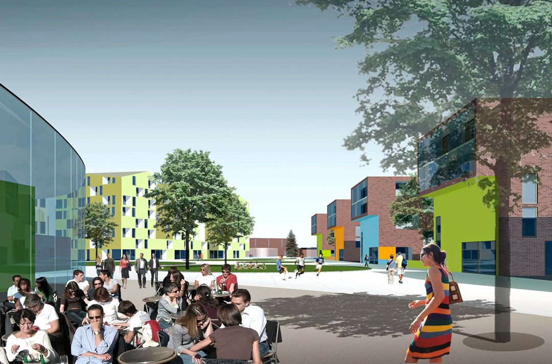 Rykmentinpuisto Urban Plan, Hyrylä, Tuusula, Finland.