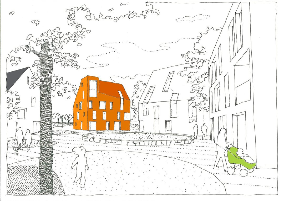 Rykmentinpuisto Urban Plan, Hyrylä, Tuusula, Finland.