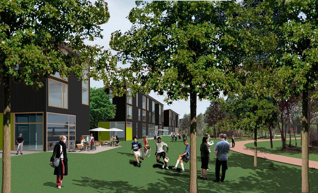 Rykmentinpuisto Urban Plan, Hyrylä, Tuusula, Finland.