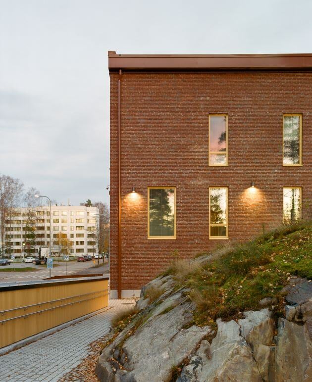 Viherkallio daycare, exterior view. Photo: Kalle Kouhia