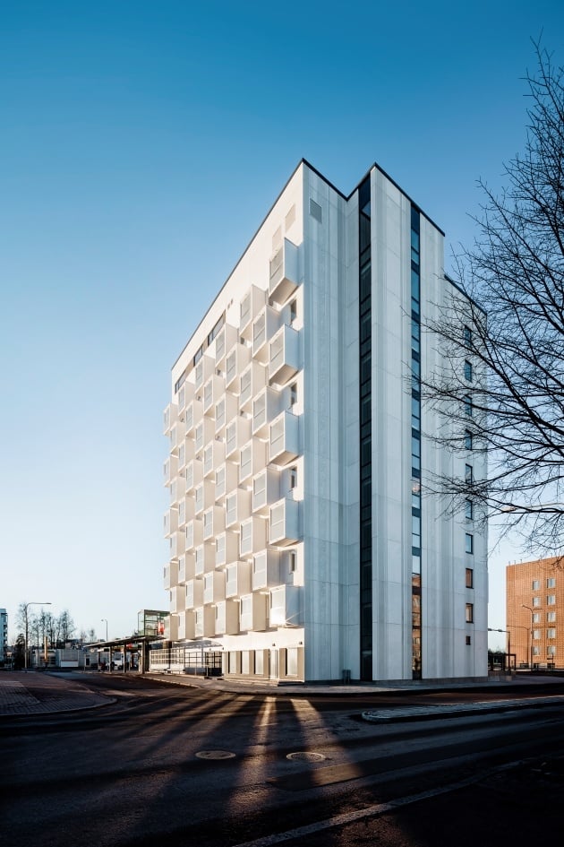 Viuhka, facade. Photo: Kuvio