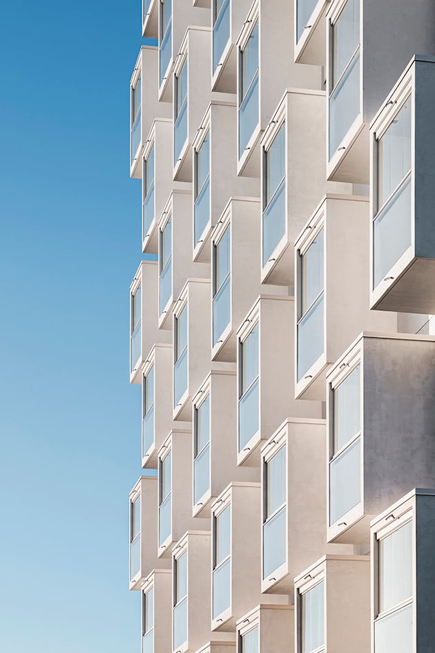 Viuhka, facade detail. Photo: Kuvio