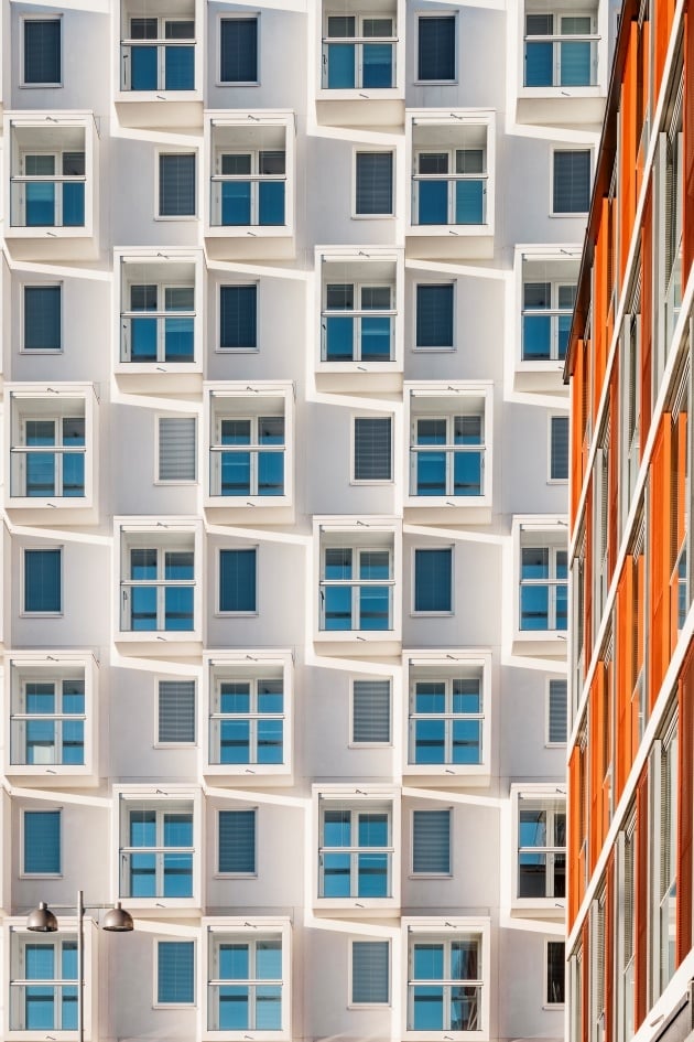 Viuhka, facade detail. Photo: Kuvio